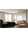 Miloox Fuji parete/soffitto 3 luci ambientata