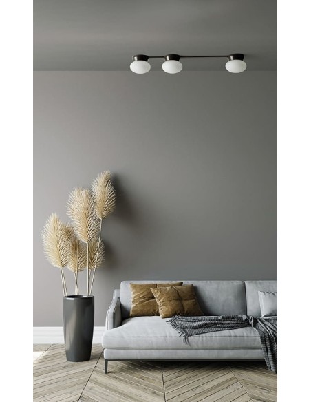Miloox Fuji parete/soffitto 3 luci dimensioni