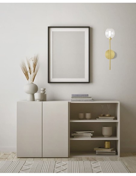 Miloox Dom parete 1 luce ambientata