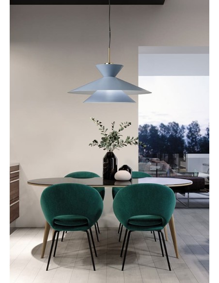 Miloox Kim sospensione azzurra ambientata