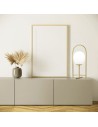 Miloox Drop tavolo oro lm ambientata