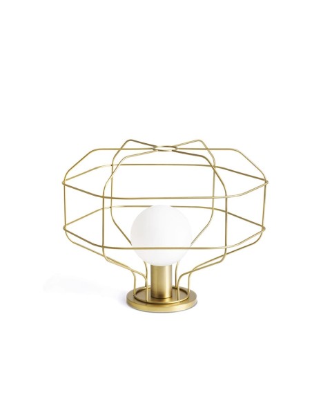 Miloox Wire tavolo gabbia oro lm
