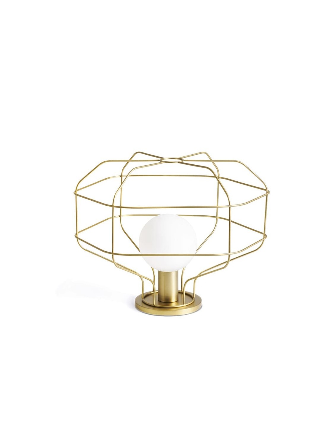 Miloox Wire tavolo gabbia oro lm