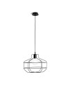 Miloox Wire sospensione gabbia nero