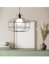 Miloox Wire sospensione gabbia nero