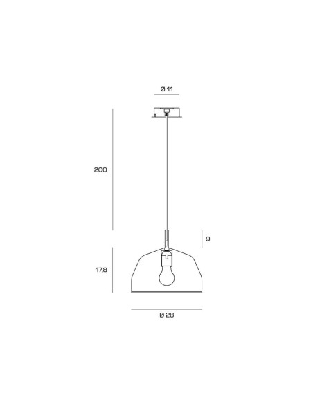 Miloox Mug sospensione piccola dimensioni