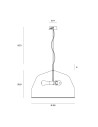 Miloox Mug sospensione grande dimensioni