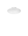 Ideal Lux Smarties PL2 D42 : plafonnier moderne en verre, E27, 60 W