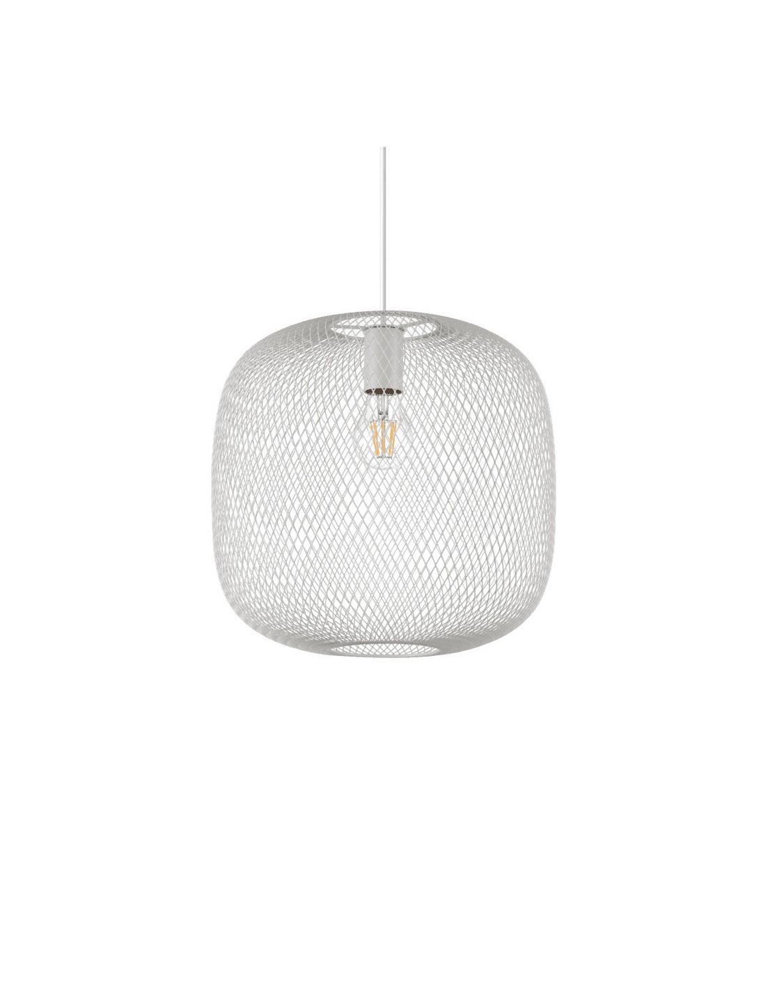 Lustre Ideal Lux Net SP D34 en treillis métallique