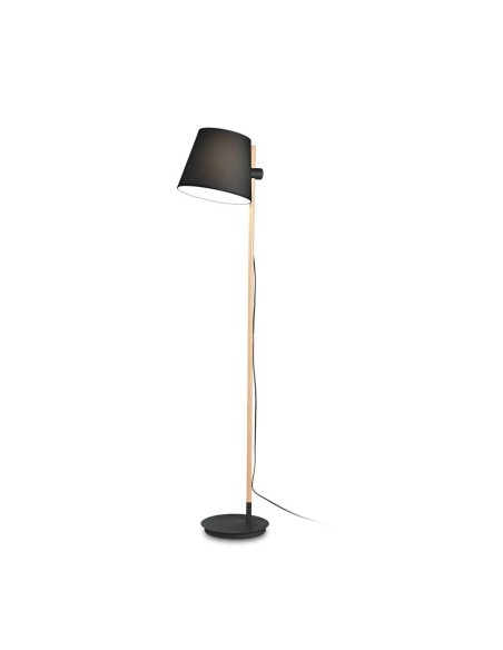 Ideal Lux Axel Pt1 Noir, lampadaire au sol H168