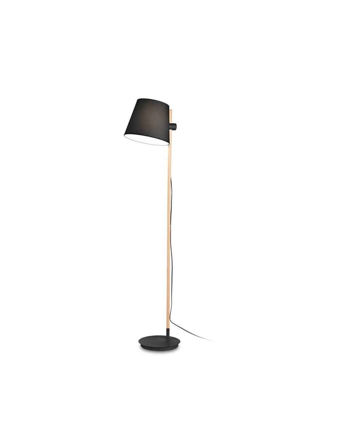 Ideal Lux Axel Pt1 Noir, lampadaire au sol H168