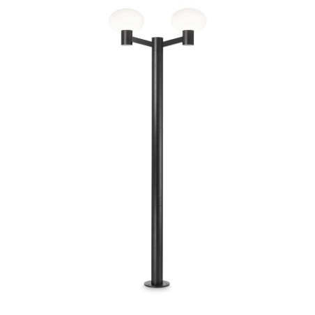 Ideal Lux Clio Mpt2 Nero lampione da giardino