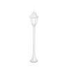 Ideal Lux Dafne Pt1 Blanc, lampadaire de jardin