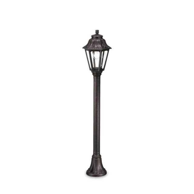 Ideal Lux Dafne Pt1 Nero lampione da giardino