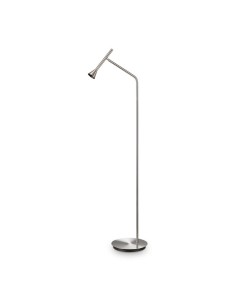 Lampe sur pied Ideal Lux Diesis Pt Nickel