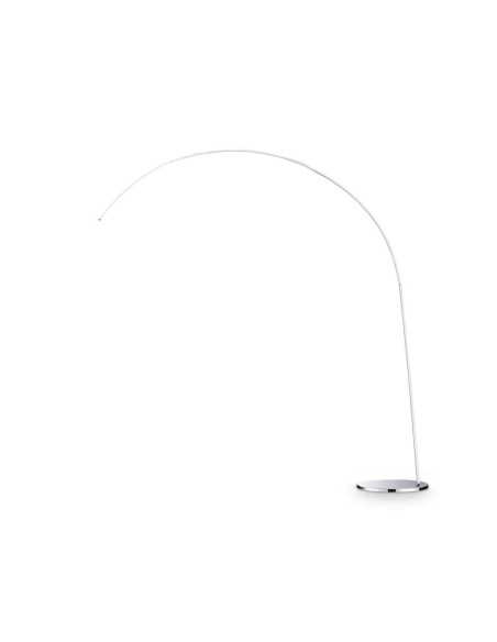 Ideal Lux Dorsale Mpt1 Cromo lampada da terra