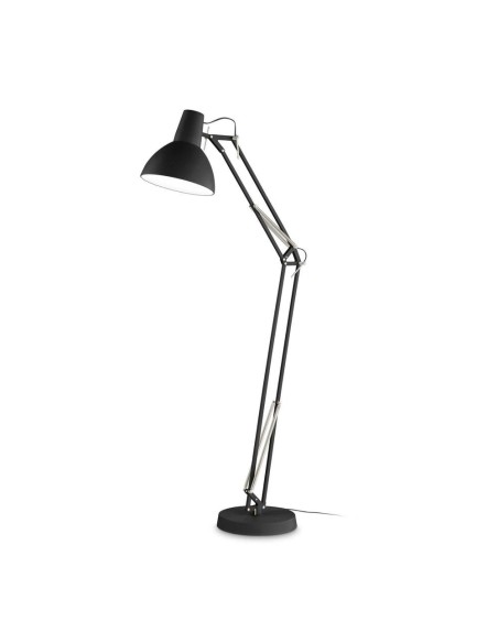 Ideal Lux Wally Pt1 Total Black lampada da terra