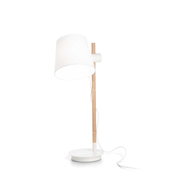 Ideal Lux Axel Tl1 Bianco abatjour da tavolo