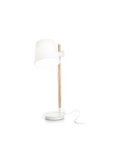 Ideal Lux Axel Tl1 Bianco lampada da tavolo