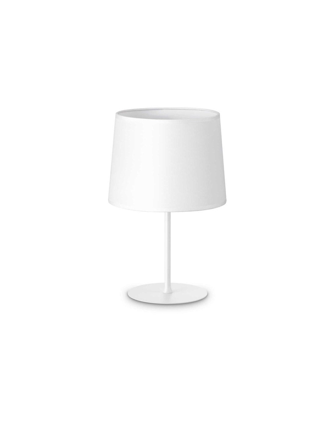 Ideal Lux Set Up Mtl1 Small Blanc, lampe de table