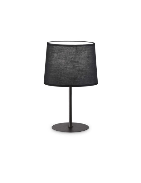 Ideal Lux Set Up Mtl1 Small Nero lampada da tavolo