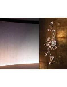 Ametista PL14L Lampade da parete per interni, bajour da parete, luci da interno a parete applic luci