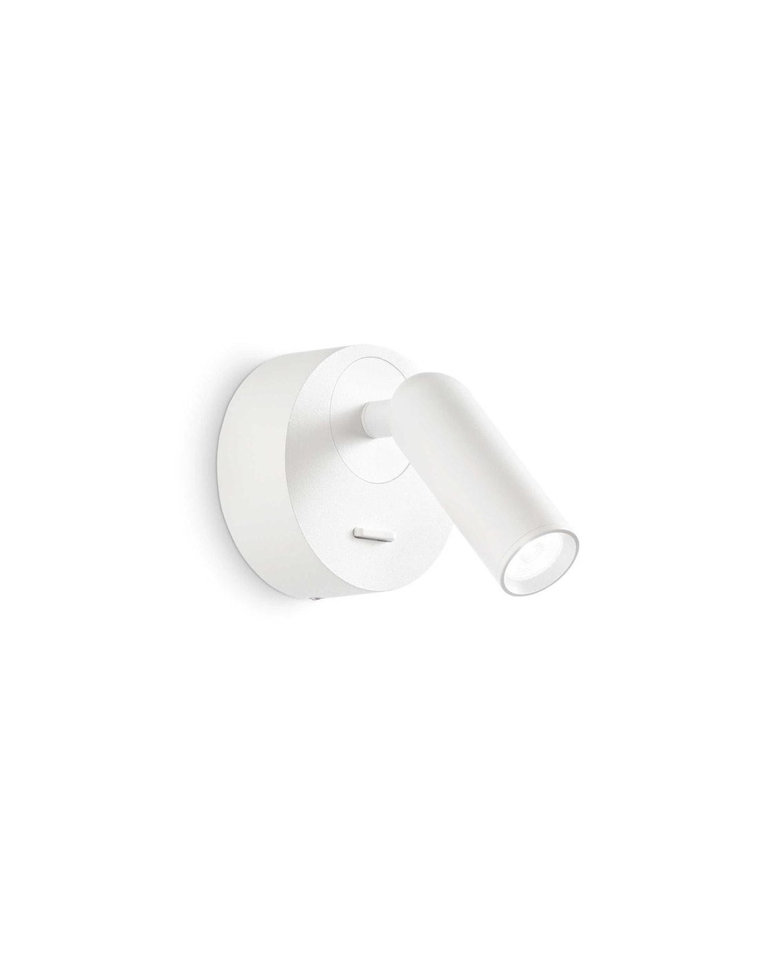 Ideal Lux Bean Ap Round Bianco lampada da lettura letto