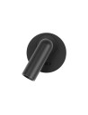Ideal Lux Bean Ap Round Nero lampada per leggere a letto