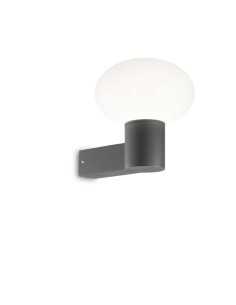 Ideal Lux Clio Map1 Anthracite, applique murale d'extérieur