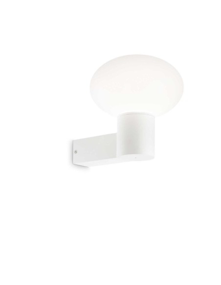 Ideal Lux Clio Map1 Bianco lampada da esterno a parete