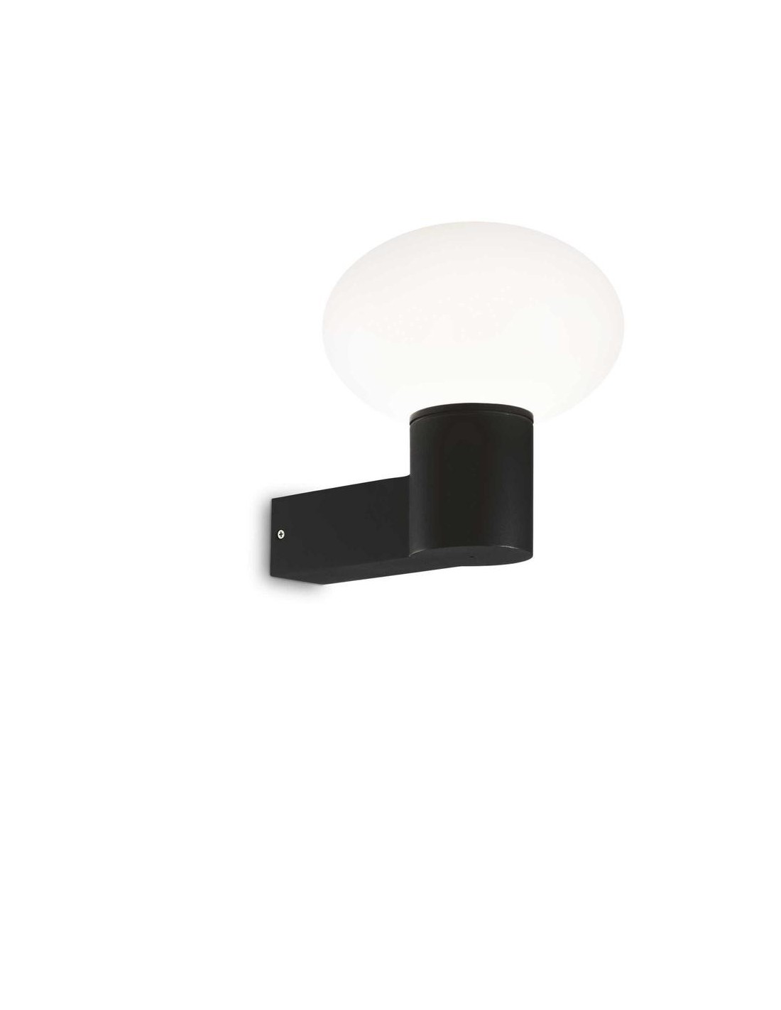 Ideal Lux Clio Map1 Nero lampada da esterno a parete