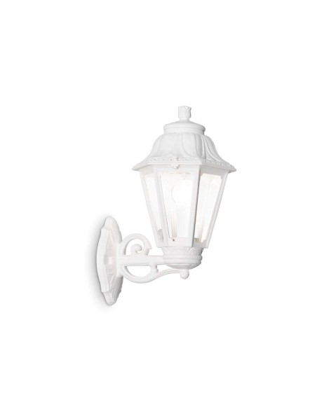 Ideal Lux Dafne Ap1 Big Bianco lampada da esterno a parete