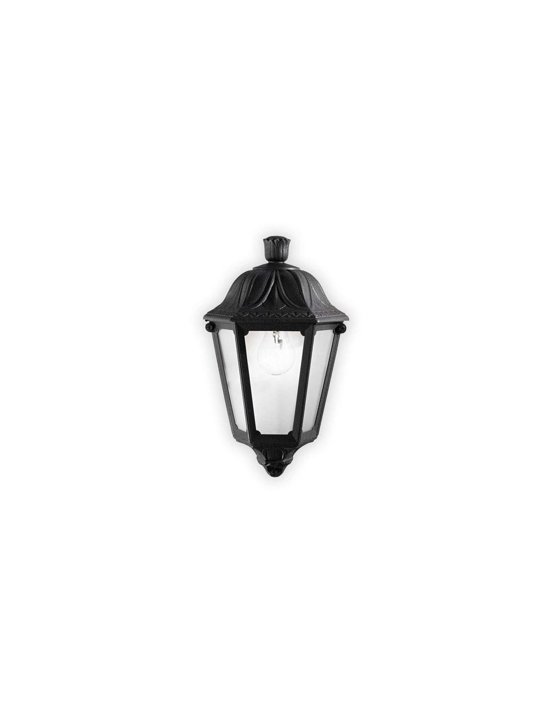 Ideal Lux Dafne Ap1 Small applique classica da esterno nero