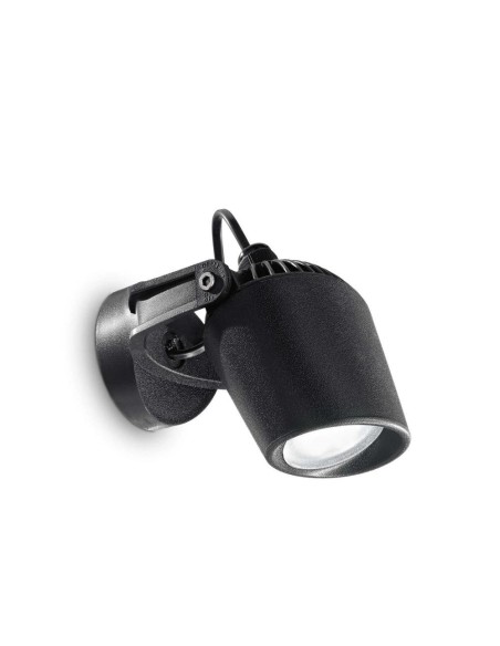 Ideal Lux Elio Ap1 Noir, applique murale d'extérieur