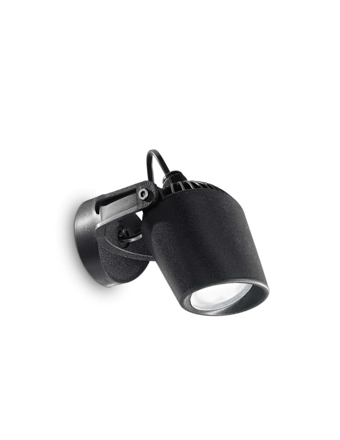 Ideal Lux Elio Ap1 Noir, applique murale d'extérieur