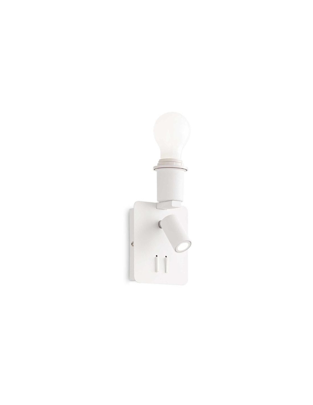 Ideal Lux Gea Map2 Bianco lampada da parete