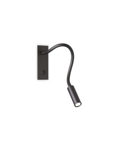 Ideal Lux Io Ap Nero lampada da parete