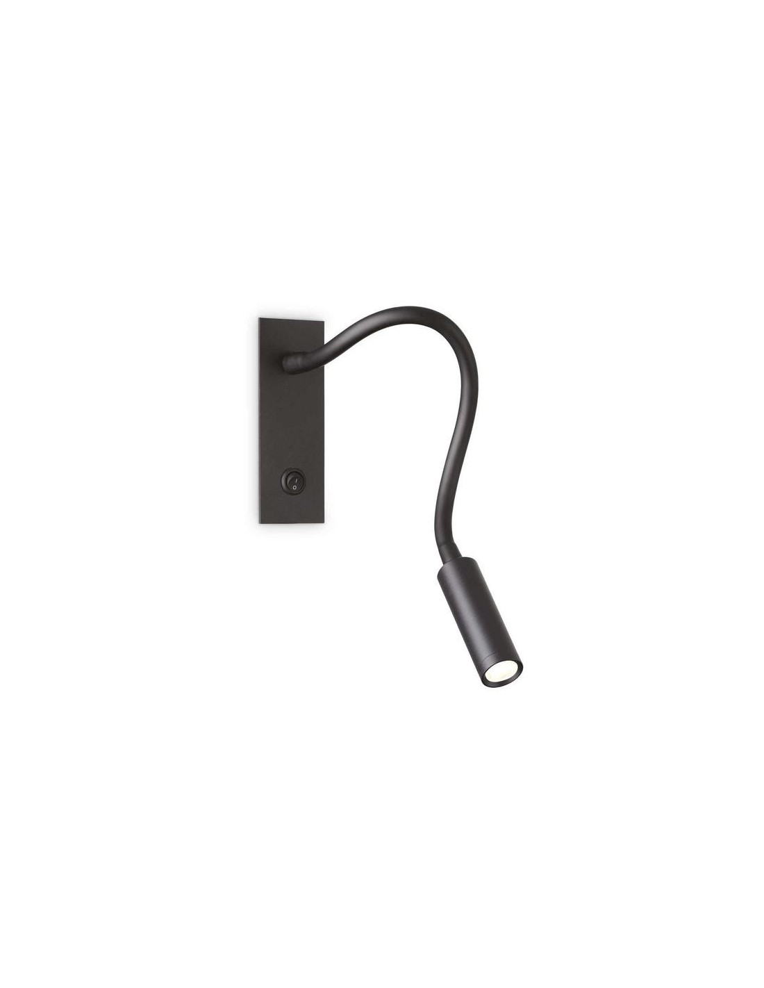 Ideal Lux Io Ap Nero lampada da parete