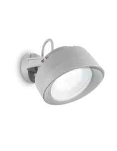 Ideal Lux Litio Ap1 Gris, applique murale d'extérieur