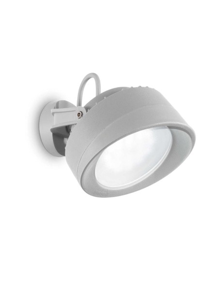 Ideal Lux Litio Ap1 Gris, applique murale d'extérieur