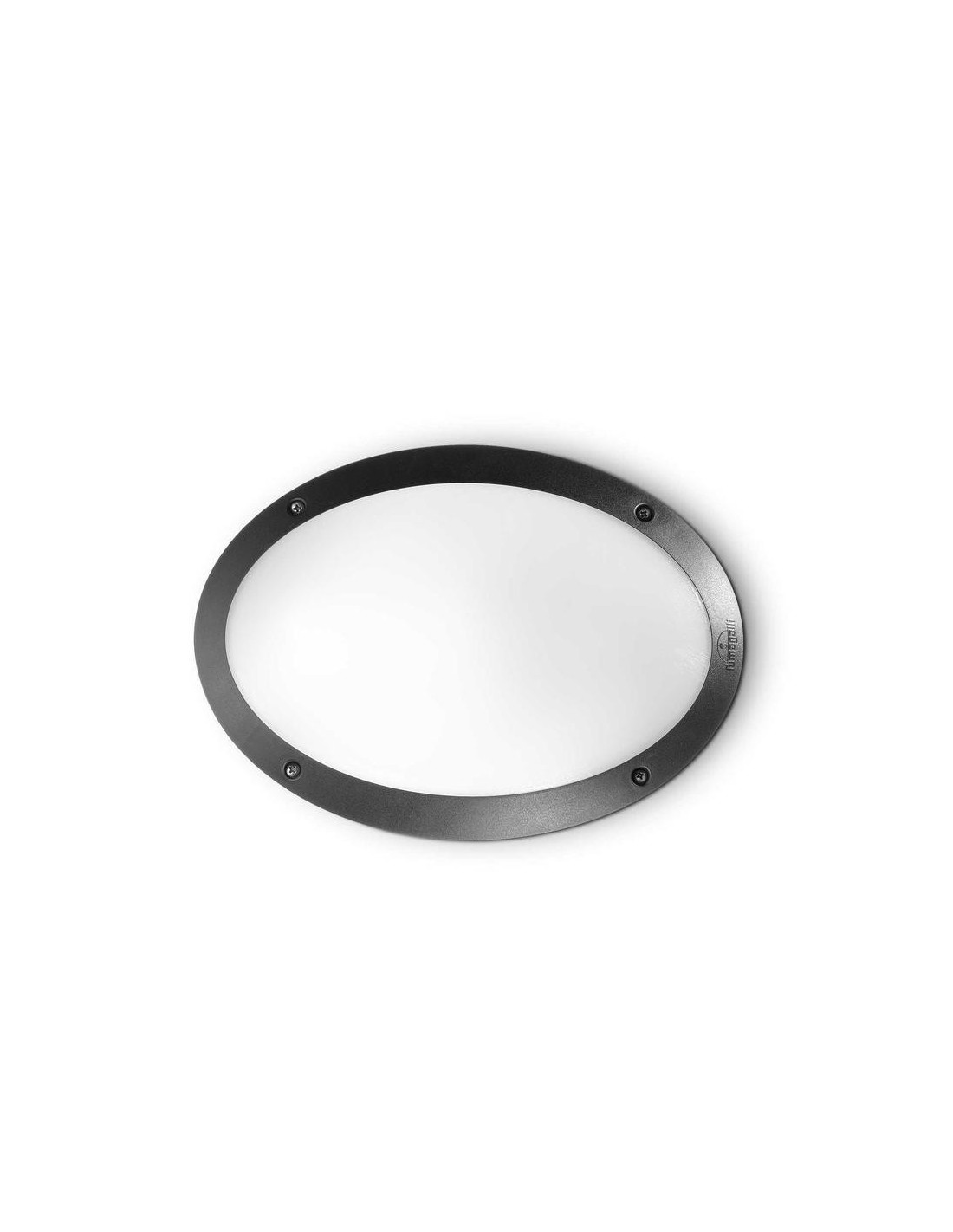 Ideal Lux Medea 1 Ap1, lampe murale d'extérieur noire, IP66, E27