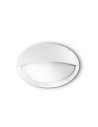 Ideal Lux Medea 2 Ap1, applique murale d'extérieur blanche, E27, IP66