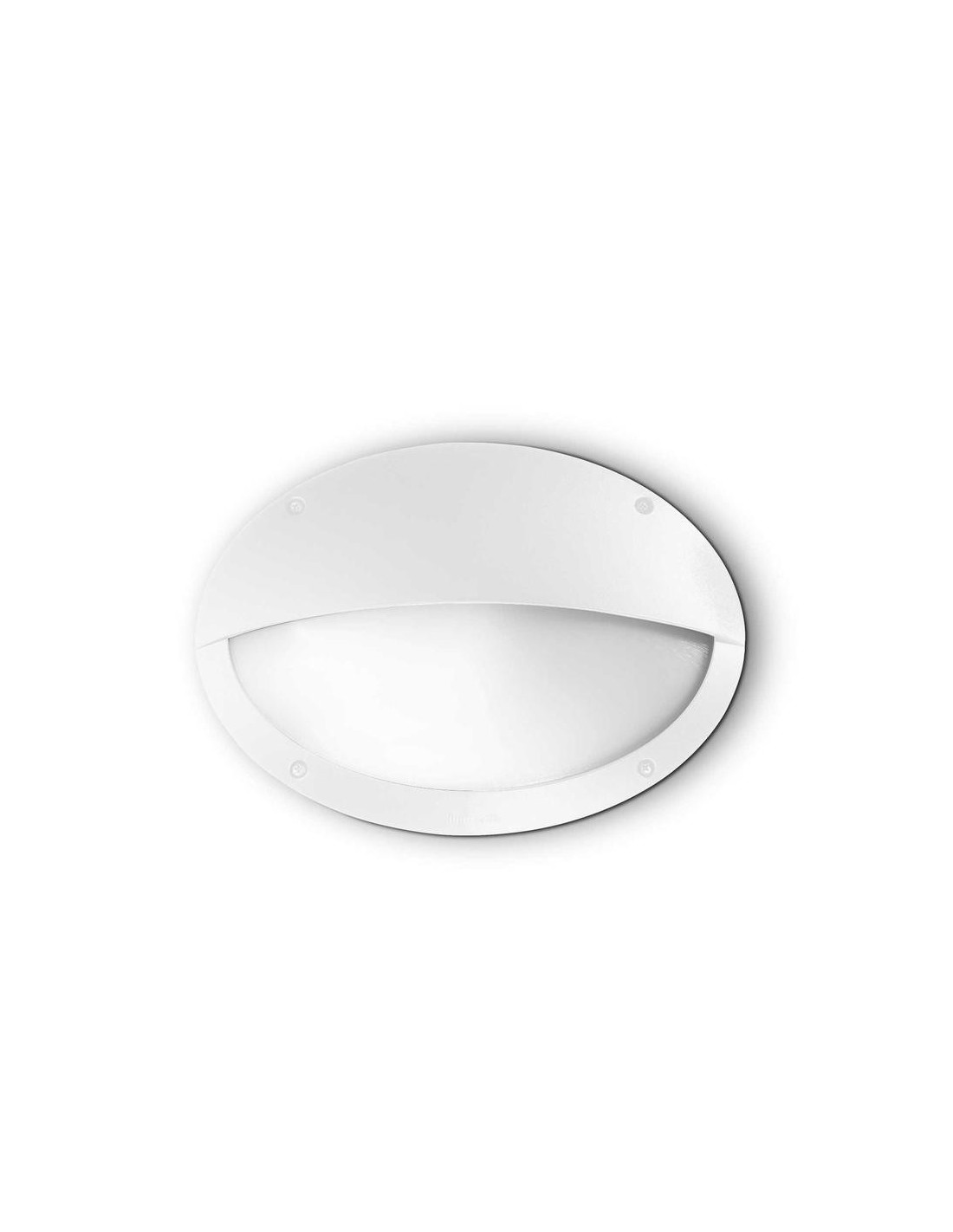 Ideal Lux Medea 2 Ap1 applique da esterno a parete bianco E27 IP66