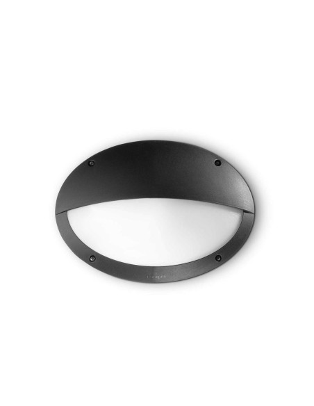 Ideal Lux Medea 2 Ap1, applique murale d'extérieur noire, E27, IP66