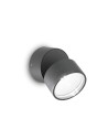 Ideal Lux Omega Ap Round Anthracite 3000K, applique d'extérieur