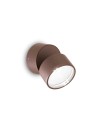 Ideal Lux Omega Ap Round Coffee 4000K lampada da esterno a parete