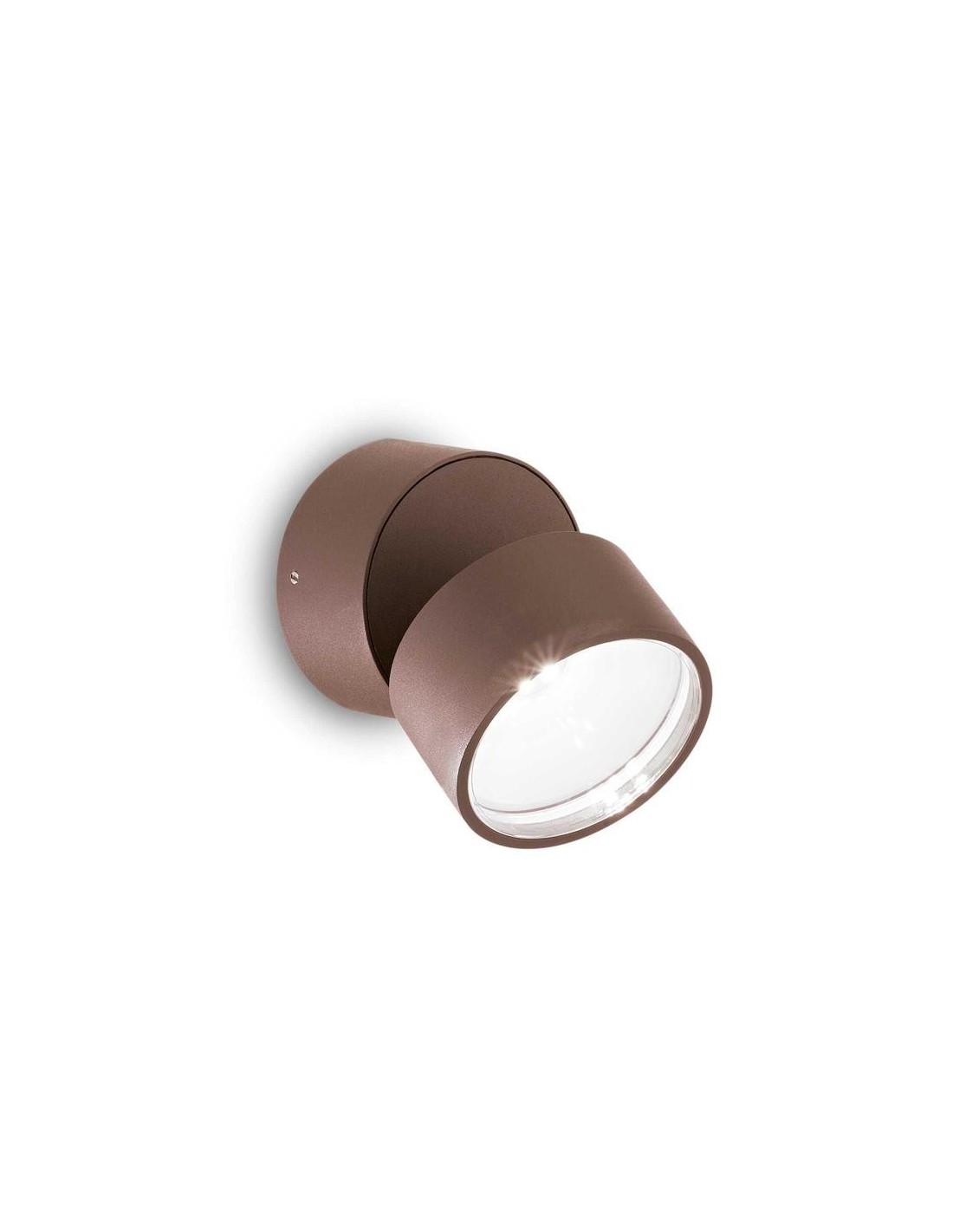 Ideal Lux Omega Ap Round Coffee 4000K lampada da esterno a parete