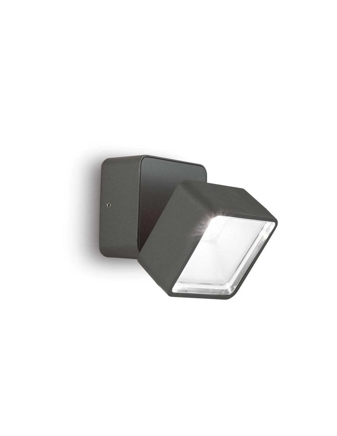 Ideal Lux Omega Ap Square Antracite 4000K lampada da esterno a parete