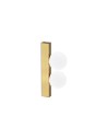 Ideal Lux Ping Pong Ap2 Ottone lampada da parete