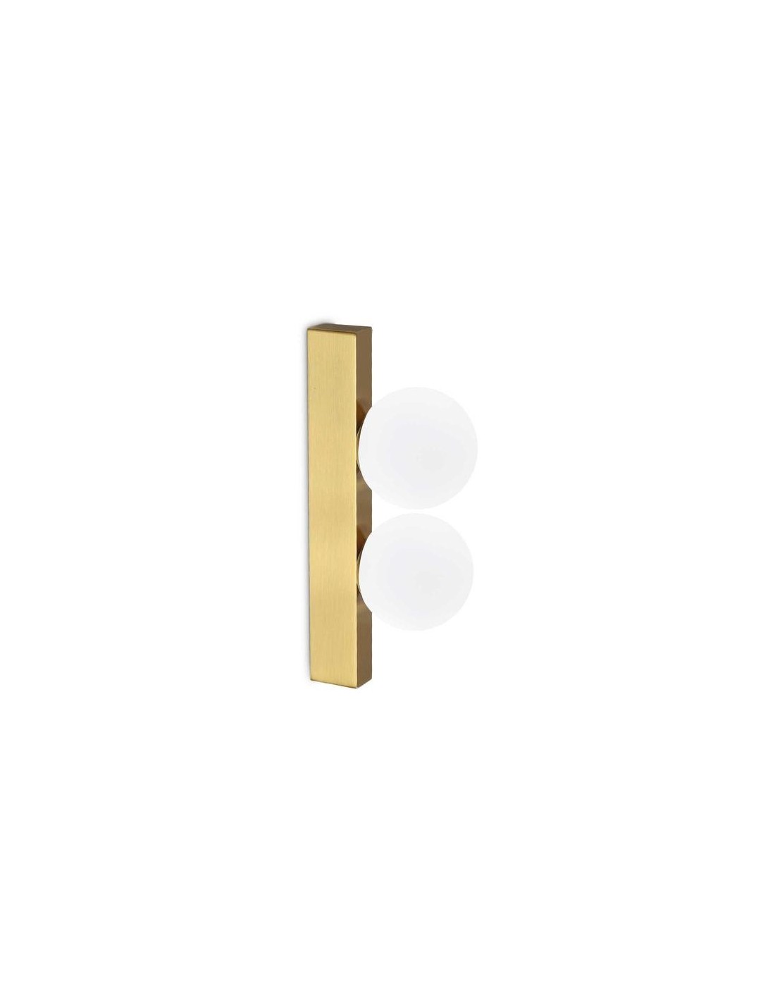 Ideal Lux Ping Pong Ap2 Ottone lampada da parete